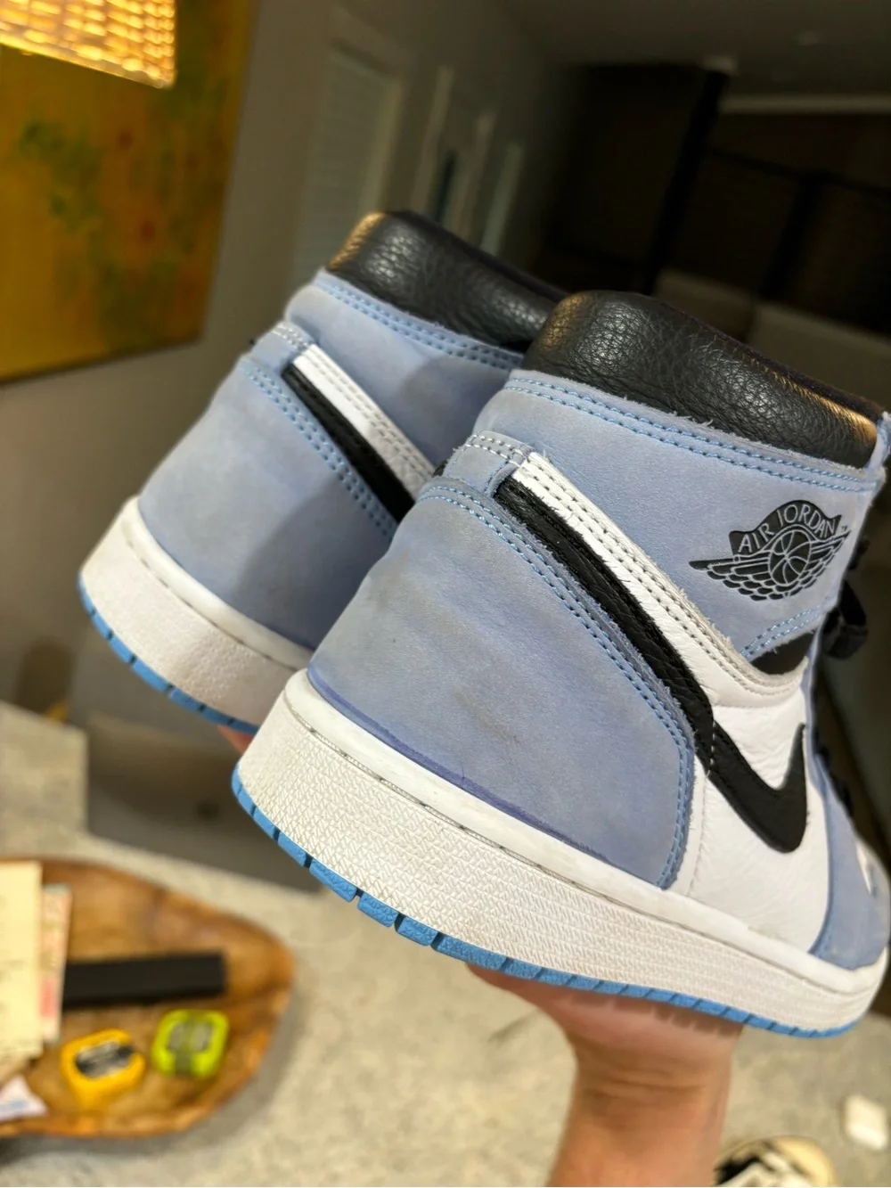 Jordan 1 Retro High OG ‘University Blue’ Men’s Size 8.5 GOOD COND. | 555088-134